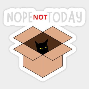 cats box Sticker